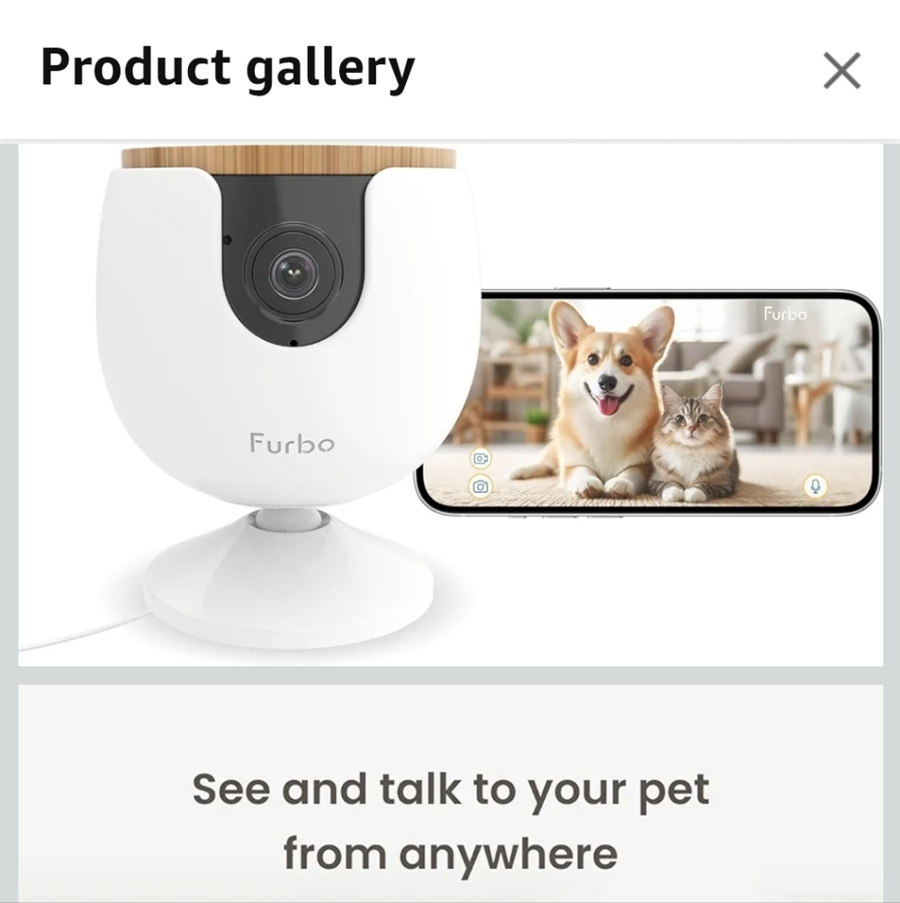 Furbo Dog Camera with Treat Dispenser